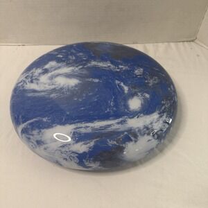 Flush Mount Fixture Ceiling Light 3D Moon Surface Earth Celestial Space View